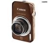 CANON Digital Ixus  1000 HS - marron + SDHC-Speicherkarte 8 GB + Ultrakompakte PIX-Ledertasche + Mini-Stativ Pocketpod