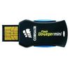 CORSAIR USB-Stick Flash Voyager Mini 4 GB USB 2.0 + Gas zum Entstauben aus allen Positionen 250 ml