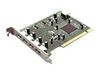 D-LINK Kontroller-Karte PCI 5 USB 2.0 Ports DU-520 + Mini-Gas zum Entstauben 150 ml + Spender EKNLINMULT mit 100 Feuchttüchern