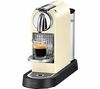 DELONGHI Espressomaschine Nespresso Citiz DEEN165CW + Entkalker 250ml + 2er Set Espressogläser PAVINA 4557-10 + Dosierlöffel