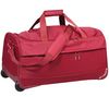DELSEY Rollenreisetasche Fiber Lite 2 Rollen 63 cm Rot + Digital-Gepäck-Waage