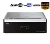 DVICO Mediaplayer-Festplatte TViX HD M-6600N 500 GB + SurgeMaster Home Überspannungsschutz - 4 Stecker -  2 m