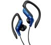 JVC Clip-Ohrhörer Sport HA-EB75-A - Blau + Sport Kit Nike + iPod