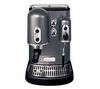 KITCHENAID Espressomaschine Artisan 5KES100EPM grau + Entkalker für Espressomaschinen + Kaffeemühle 5KCG100EPM
