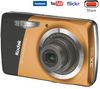 KODAK EasyShare  M530 Orange + Ultrakompaktes Etui 9,5 x 2,7 x 6,5 cm + SDHC-Speicherkarte 4 GB + Akku KLIC-7006