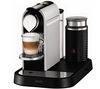 KRUPS Espressomaschine Nespresso CitiZ & Milk XN7002 - Metall + Entkalker 250ml + 2er Set Espressogläser PAVINA 4557-10 + Dosierlöffel