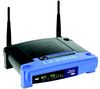LINKSYS WiFi Router 54 Mb WRT54GL Push Button - Linux - 4-Port-Switch   + Spender EKNLINMULT mit 100 Feuchttüchern