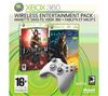 MICROSOFT Wireless-Gamepad + Spiel Fable II + Spiel Halo 3 [XBOX 360]