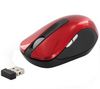 MOBILITY LAB Maus Nano Cordless Optical Mouse - rot + Hub 4 USB 2.0 Ports + Spender EKNLINMULT mit 100 Feuchttüchern