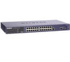 NETGEAR Ethernet Switch 24 Ports 10/100/1000 + 2 Gigabit FS726T  + Gedrehtes Ethernet Patchkabel Kategorie 5 RJ-45 - 1.00m