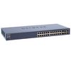 NETGEAR Switch Ethernet ProSafe FS728TS Smart Switch - 24 Anschlüsse - EN, Fast EN - 10Base-T, 100Base-TX + 2x1000Base-T/SFP (mini-GBIC), 2x1000Base-T - 1U   - stapelbar