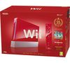 NINTENDO Spielkonsole Wii rot + New Super Mario Bros - Edition 25. Geburtstag + Wiimote (Wii Remote Fernbedienung) [WII] + Wii Motion Plus [WII] + Nunchuk-Controller [WII] + Wireless Sensor Bar für Wii
