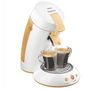 PHILIPS Kaffemaschine SENSEO weiß/orange + Padhalter Senseo Chocobreak HD7007/01