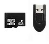 PIXMANIA microSD-Speicherkarte 4 GB + USB-Lesegerät
