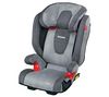 RECARO Kindersitz Klasse 2/3 Monza SeatFix - Bellini-Bezug asphalt/grey + Tragbarer DVD-Player Hello Kitty