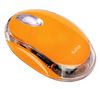 SAITEK Maus M80X Wireless Notebook Mouse - orange + USB-Hub 4 Ports UH-10 + Nachfüllpack mit 100 Feuchttüchern