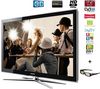 SAMSUNG LCD-Fernseher LE40C750 + Ethernet auf WLAN-N-Adapter WNCE2001-100PES