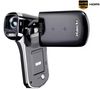 SANYO High Definition Camcorder Xacti CG100 - schwarz + Tasche  + Akku DB-L80AEX + SDHC-Speicherkarte 16 GB  + Câble HDMi mâle/mini mâle plaqué or (1,5m)