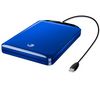 SEAGATE Tragbare externe Festplatte FreeAgent GoFlex USB 2.0 - 500 GB - Blau + Kabel HDMI-Stecker / HDMI-Stecker - 2 m (MC380-2M) + Multimediaplayer TV Live Media Player