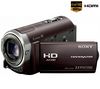 SONY High Definition Camcorder HDR-CX350VE bordeauxrot