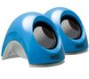 SWEEX Lautsprecher Notebook Speaker Set SP137 - Blue Lagoon + .Audio Switcher Headset-Umschalter + PC Headset 120