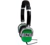 TNB Kopfhörer VINTAGE CSV1GN - Silber/grün + Audio-Adapter - Klinken-Doppelstecker - 1 x 3,5 mm Stecker auf 2 x 3,5 mm Buchse