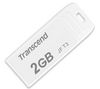 TRANSCEND JetFlash T3 - USB-Flash-Laufwerk - 2 GB - weiß