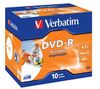 VERBATIM 10 bedruckbare DVD-Rs 4,7 GB