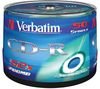 VERBATIM CD-R 700 MB Extra protection (50er Pack) + Tasche für CDs RBNW-224