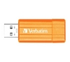 VERBATIM USB-Stick Store'n' Go PinStripe 4 GB - Volcanic Orange
