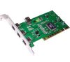 PCI-Controller-Card 3 FireWire-Ports FW-B401 + Mini-Gas zum Entstauben 150 ml