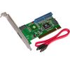 ADVANCE PCI-Controller-Card 3 SATA-Ports + 1 IDE-Port PCI-ST101 + Mini-Gas zum Entstauben 150 ml + Reinigungsschaum für Bildschirm und Tastatur 150 ml