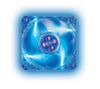 Gehäuse-Ventilator 120mm Blau 29,75dB (AK-174-BL) + UV-Neonleuchte für Gehäuse - 30 cm (AK-178-UV)