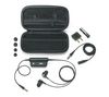 AUDIO-TECHNICA In-Ear-Ohrhörer ATH-ANC3 black + Audio-Adapter - Klinken-Doppelstecker - 1 x 3,5 mm Stecker auf 2 x 3,5 mm Buchse