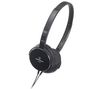 AUDIO-TECHNICA Kopfhörer ATH-ES55 - black + Audio-Adapter - Klinken-Doppelstecker - 1 x 3,5 mm Stecker auf 2 x 3,5 mm Buchse