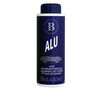 BELGOM Aluminium-Politur (500 ml) + Reinigungsbürste + Reinigungsschwamm fürs Armaturenbrett + Tücher aus 100% Baumwolle 40 x 45 cm (3 Stück)