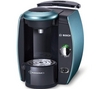 BOSCH Kaffeeautomat Tassimo TAS4016 - Blau + Kapselhalter Tassimo Giro - 48 Kapseln + Pack von 3+1 Filterkartuschen MAXTRA