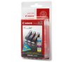 CANON 3er Pack Tintenbehälter CLI-521 - Cyan/Magenta/Gelb + USB-Kabel A männlich / B männlich 1,80m