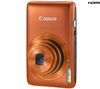 CANON Digital Ixus  130 Orange + Ultrakompaktes Etui 9,5 x 2,7 x 6,5 cm + SDHC-Speicherkarte 8 GB + Speicherkartenleser 1000 in 1 USB 2.0