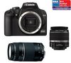 EOS 1000D + Objektiv EF 18-55 mm + Objektiv EF 75-300 mm