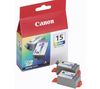 CANON Pack mit 2 Druckerpatronen BCI-15 - Cyan, Magenta, Gelb