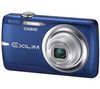 CASIO Exilim Zoom  EX-Z550 Blau + Tasche Compact 11 X 3.5 X 8 CM Schwarz + SD Speicherkarte 2 GB + Akku CAS80