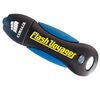 CORSAIR USB-Stick Flash Voyager 8 GB USB 2.0 + Spender EKNLINMULT mit 100 Feuchttüchern + Gas zum Entstauben aus allen Positionen 250 ml