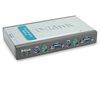 D-LINK KVM Switch 4 Ports DKVM-4K- PS/2 / VGA / Integrierte Kabel