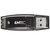 EMTEC USB-Stick 2.0 C400 8 GB - schwarz + Hub 4 USB 2.0 Ports