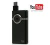 Mini-Camcorder Mino HD - schwarz + 2er Set Neopren-Hüllen Soft Pouch ASP2CP1