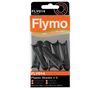 FLYMO Kunststoff-Rasenmähermesser FLY014 - 6 Stück - für Rasenmäher Hover Vac / Mow 'n' Vac / Micro Lite / Minimo