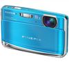 FUJI FinePix  Z70 blau + Ultrakompaktes Etui 9,5 x 2,7 x 6,5 cm + SD Speicherkarte 2 GB + Akku NP45-kompatibel