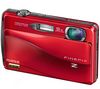 FinePix  Z700 rot + Ultrakompakte PIX-Ledertasche + SDHC-Speicherkarte 8 GB + Akku NP45-kompatibel