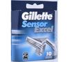 GILLETTE 10 Rasierklingen Gillette Sensor Excel